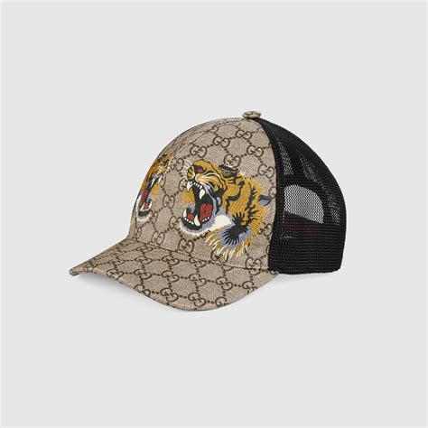 casquette gucci tigre bleu|gucci tiger print.